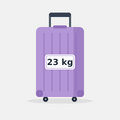 23 kg luggage